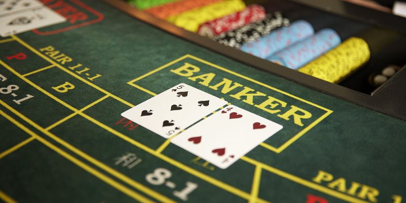 Diễn biến ván chơi game Baccarat