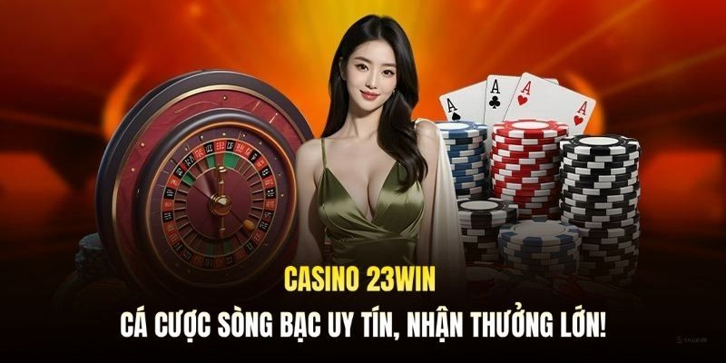 Giới thiệu về sảnh Casino 23WIN hàng đầu hiện nay