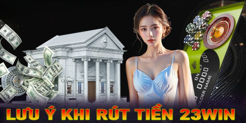 Cần lưu ý gì khi thực hiện rút tiền 23WIN