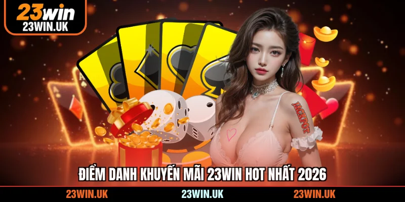 Điểm danh khuyến mãi 23WIN hot nhất 2026